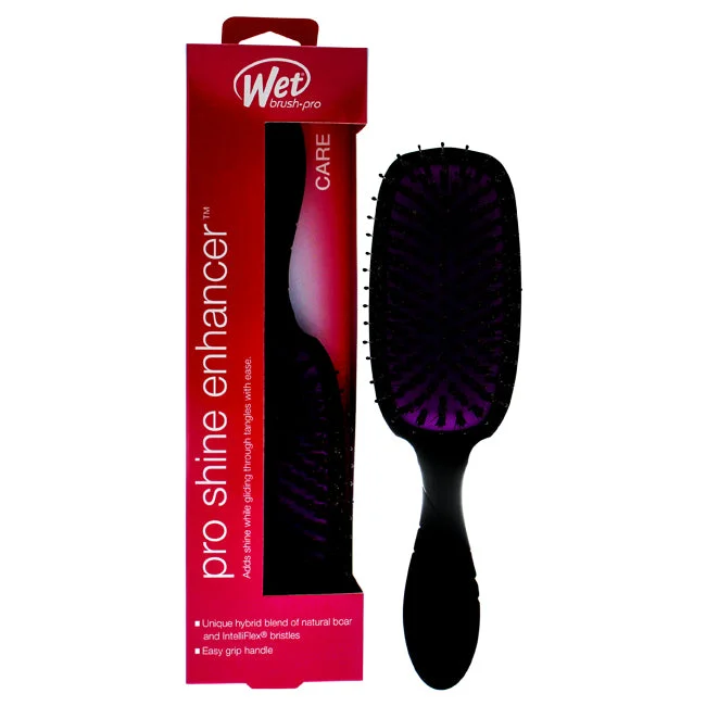 Edge ease lotion-Wet Brush Pro Detangler Shine Enhancer Brush - Black by Wet Brush for Unisex - 1 Pc Hair Brush