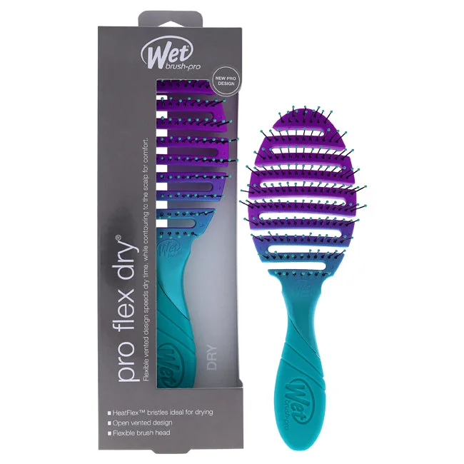 Gleam lotion-Wet Brush Pro Flex Dry Brush - Teal Ombre by Wet Brush for Unisex - 1 Pc Hair Brush