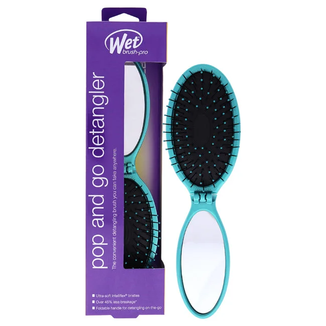 Scalp vital cream-Wet Brush Pro Pop and Go Detangler Brush - Teal by Wet Brush for Unisex - 1 Pc Hair Brush