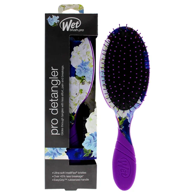 Scalp vital cream-Wet Brush Pro Detangler Hyper Floral Brush - Purple by Wet Brush for Unisex - 1 Pc Hair Brush