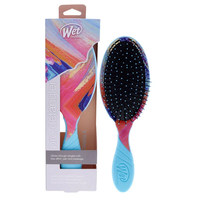 Curl spark lotion-Wet Brush Pro Detangler Bright Future Brush - Teal by Wet Brush for Unisex - 1 Pc Hair Brush