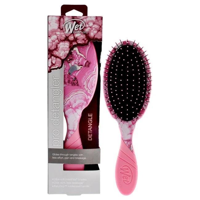 Scalp spark lotion-Wet Brush Pro Detangler Crackled Quartz Brush - Rose Quartz by Wet Brush for Unisex - 1 Pc Hair Brush