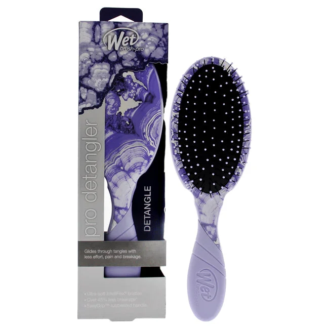 Scalp calm cream-Wet Brush Pro Detangler Crackled Quartz Brush - Amethyst by Wet Brush for Unisex - 1 Pc Hair Brush