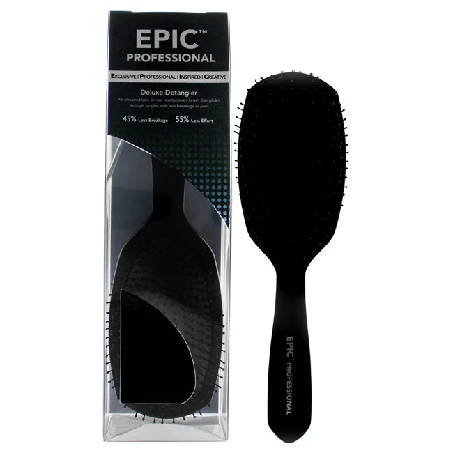 Edge calm cream-Wet Brush Pro Epic Deluxe Detangler Brush - Black by Wet Brush for Unisex - 1 Pc Hair Brush