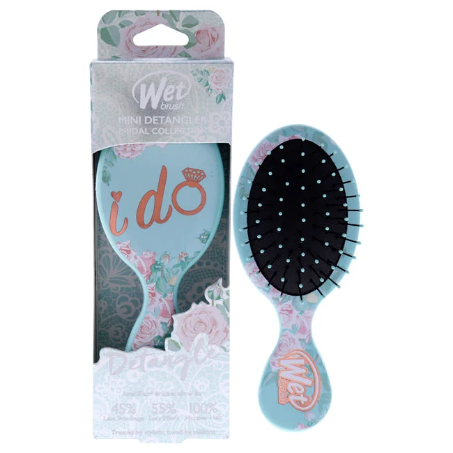 Curl lift lotion-Wet Brush Mini Detangler Bridal Brush - I do by Wet Brush for Women - 1 Pc Hair Brush